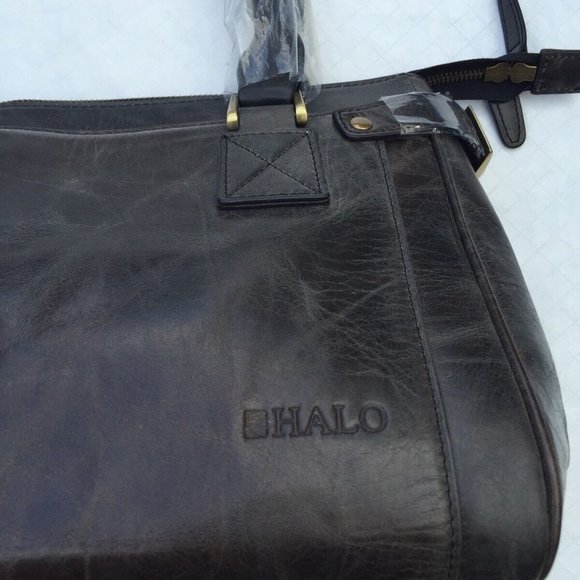 Argentinian Gray Calf Leather*Tote Duffl Bag $1150 - Picture 3 of 8